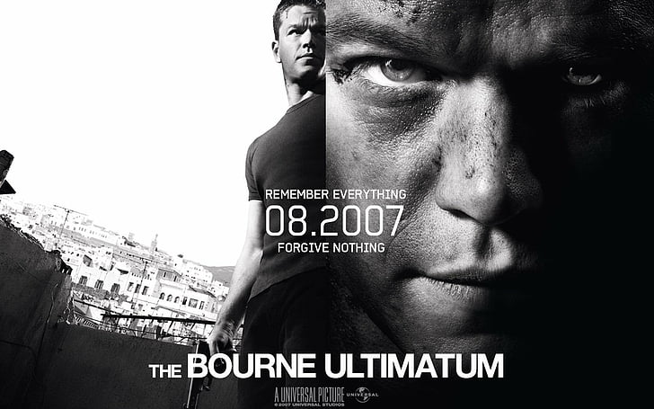 HD wallpaper: Bourne, The Bourne Ultimatum, Matt Damon | Wallpaper Flare