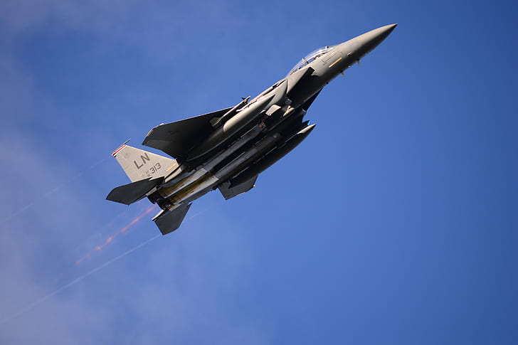 Jet Fighters, McDonnell Douglas F-15E Strike Eagle, Air Force, HD wallpaper