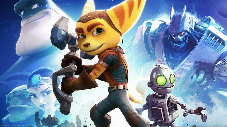 Ratchet and Clank, HD wallpaper