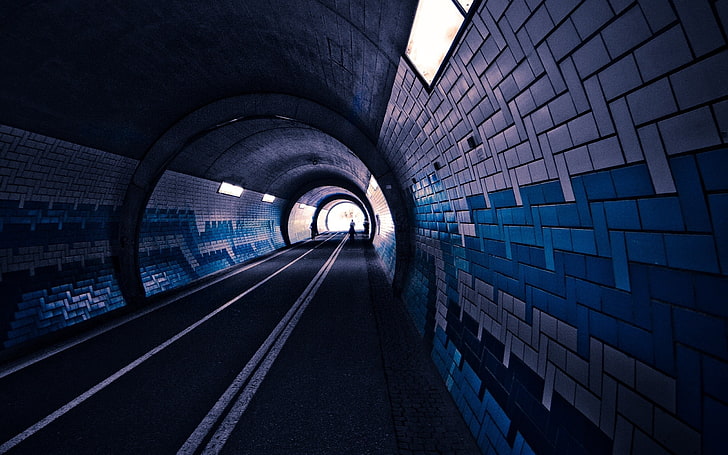 roadway tunnel illustration, underground, subway, city, railway