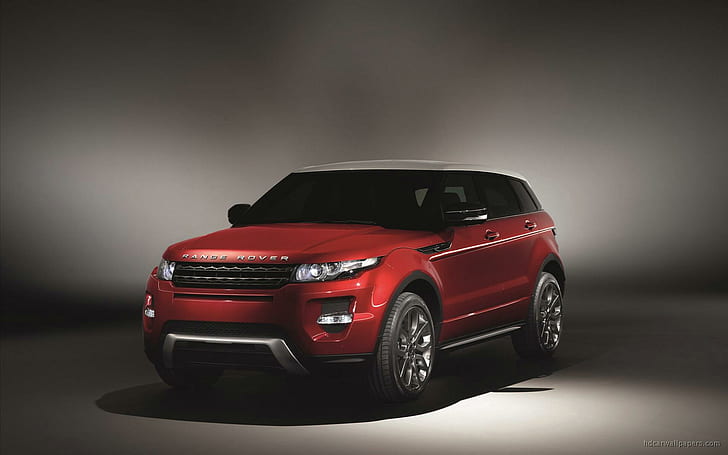 2012 Range Rover Evoque, red range rover suv, cars, land rover
