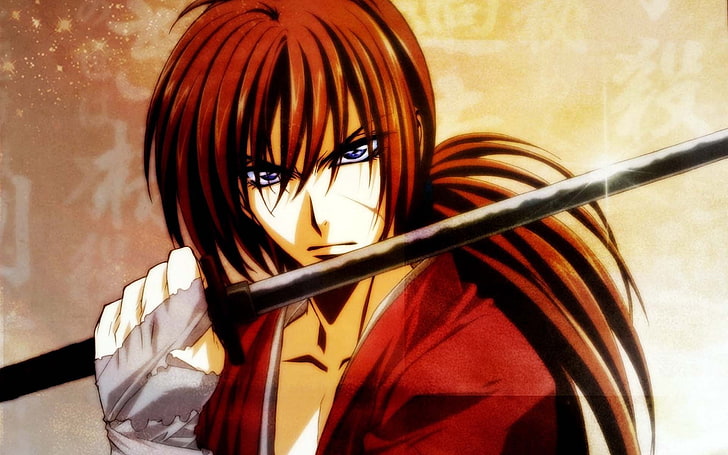 HD wallpaper: Samurai X Rurouni Kenshin wallpaper, kenshin himura, art,  people | Wallpaper Flare