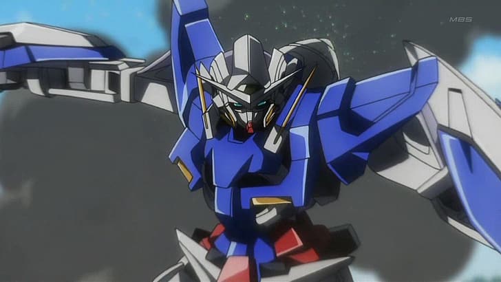 anime, Anime screenshot, mechs, Super Robot Wars, Mobile Suit Gundam 00