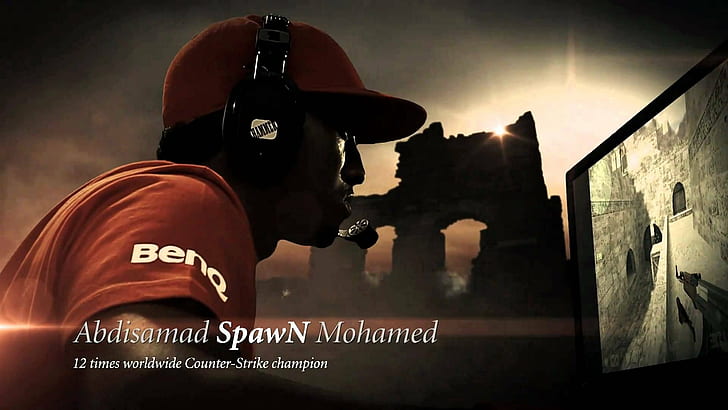 HD wallpaper: Abdisamad SpawN Mohamed, Legend Counter Strike  | Wallpaper  Flare