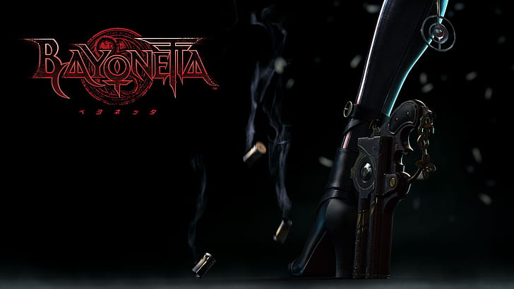 Bayonetta Black HD, video games, HD wallpaper