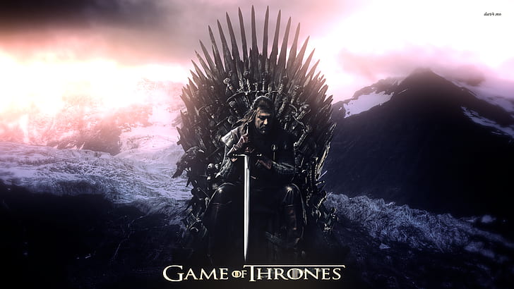 Game Of Thrones, House Stark, Iron Throne, Ned Stark, Sean Bean, HD wallpaper