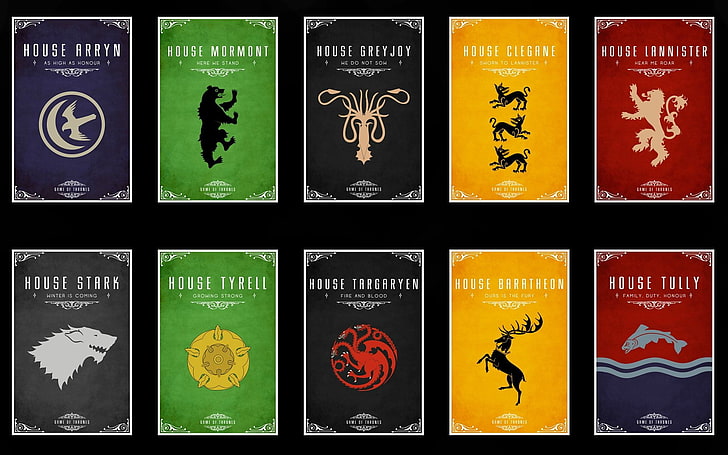 assorted-title textbook cover lot, Game of Thrones, A Song of Ice and Fire, HD wallpaper