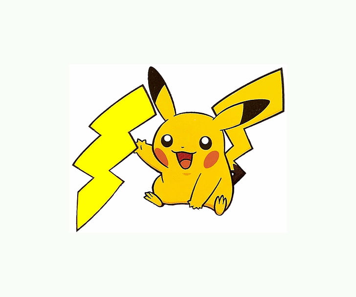bolt, lightning, pikachu, pokemon, HD wallpaper