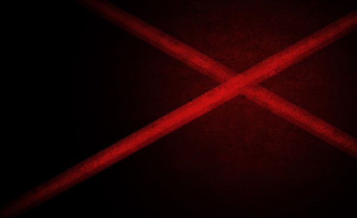 Red X, red X vector art, Artistic, Grunge, black, extreme, nice, HD wallpaper