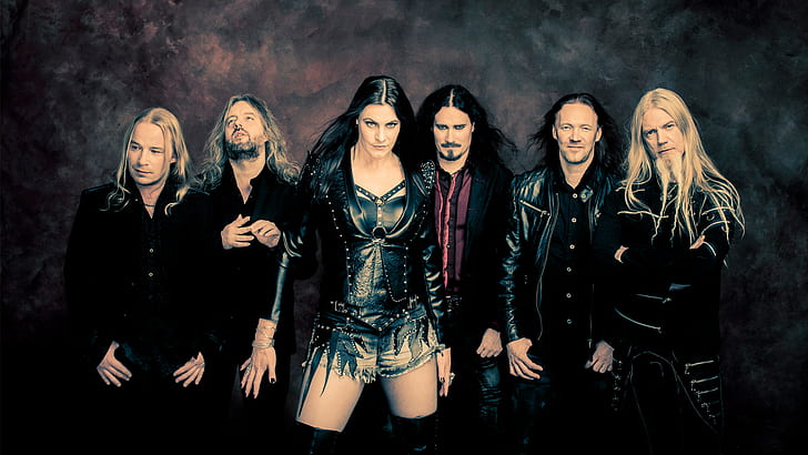 Band (Music), Nightwish, Emppu Vuorinen, Floor Jansen, Kai Hahto, HD wallpaper