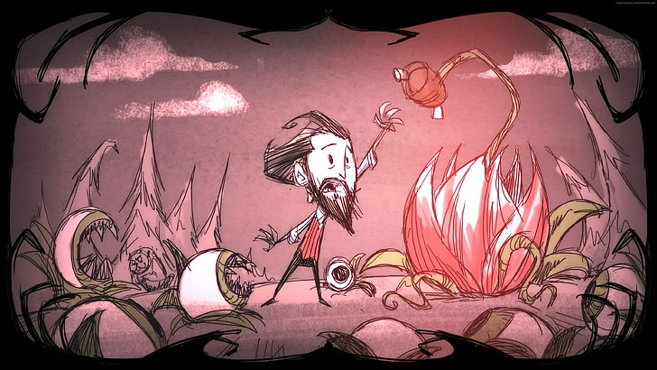 Best Games, horror, PC, Dont Starve: Shipwrecked, fairy tale, HD wallpaper