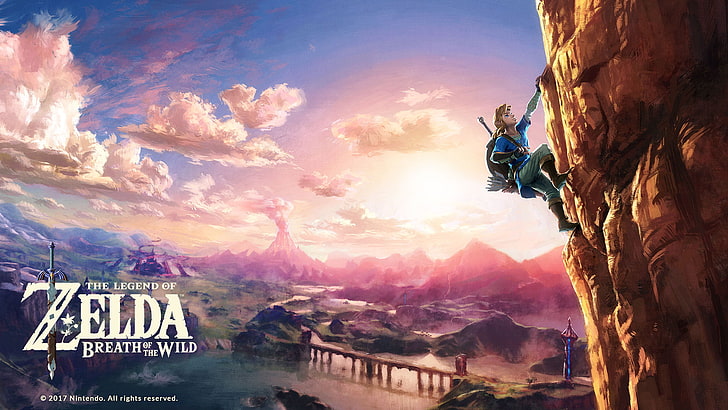 The Legend of Zelda Breath of the World, Club Nintendo, Nintendo 3DS, HD wallpaper