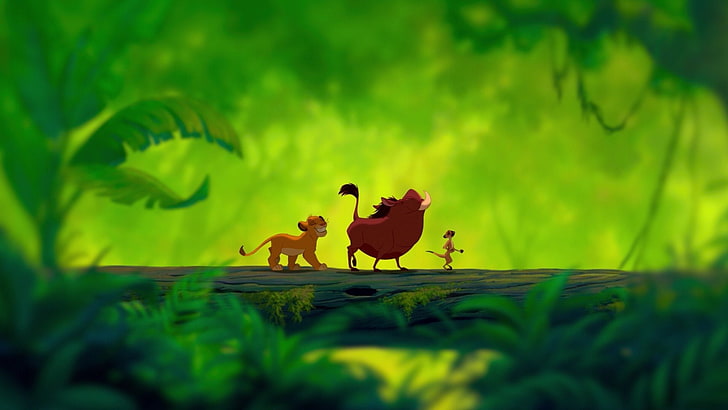Timon and Pumba from Lion King, The Lion King, HD wallpaper