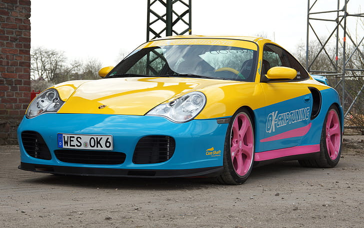 Porsche, Turbo, Chiptuning, 2002, Manta