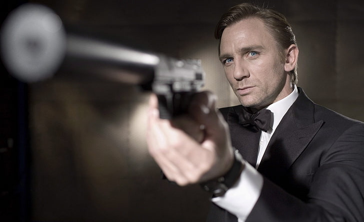 James Bond Casino Royale, James Bond, Movies, Other Movies, gun, HD wallpaper
