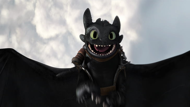 Movie, How to Train Your Dragon 2, Toothless (How to Train Your Dragon), HD wallpaper
