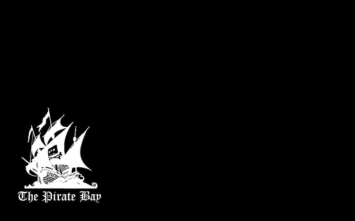 The Pirate Bay logo, Technology, Hacker, Pirate Ship, copy space