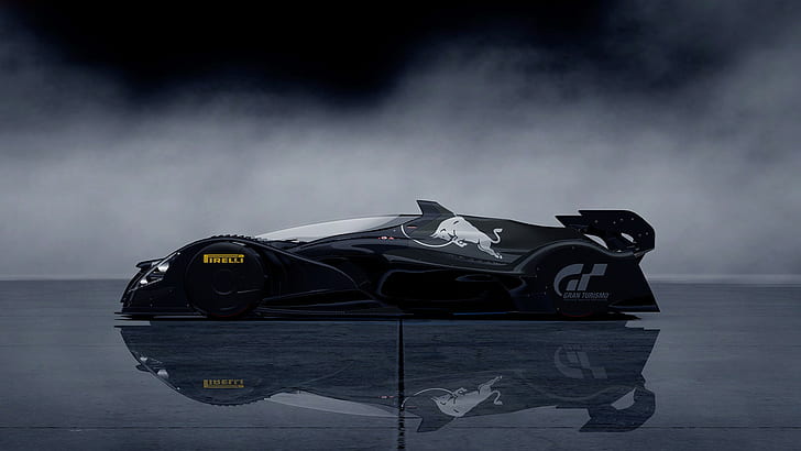 HD wallpaper: Gran Turismo Red Bull X1 Prototype Race Car HD, gray ...