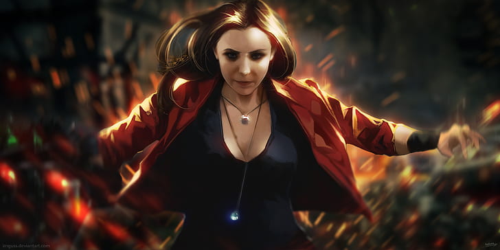 The Avengers, Avengers: Age of Ultron, Scarlet Witch, HD wallpaper