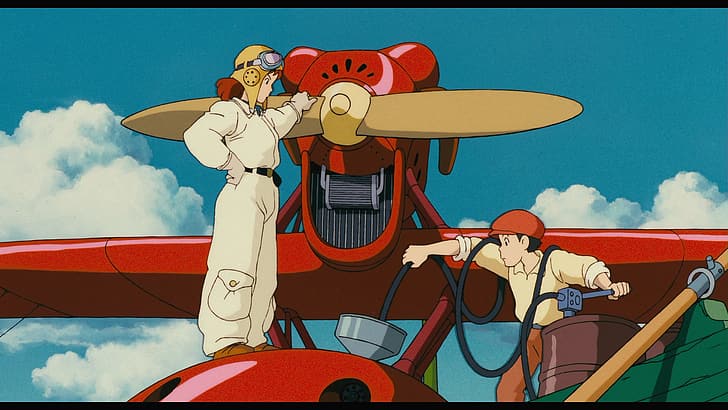 Studio Ghibli, #红猪, screen shot, Porco Rosso