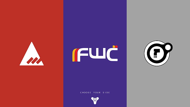 three assorted logo illustration, Destiny (video game), first-person shooter