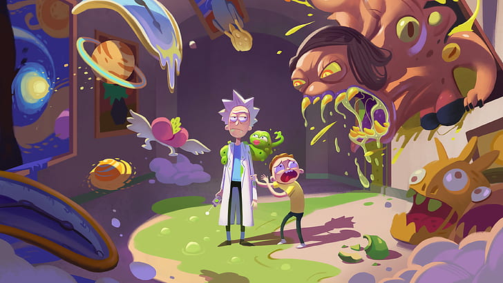 TV Show, Rick and Morty, Morty Smith, Rick Sanchez