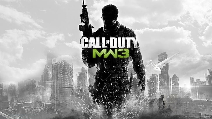 Call of Duty MW3 wallpaper, Call of Duty Modern Warfare 3, gun, HD wallpaper