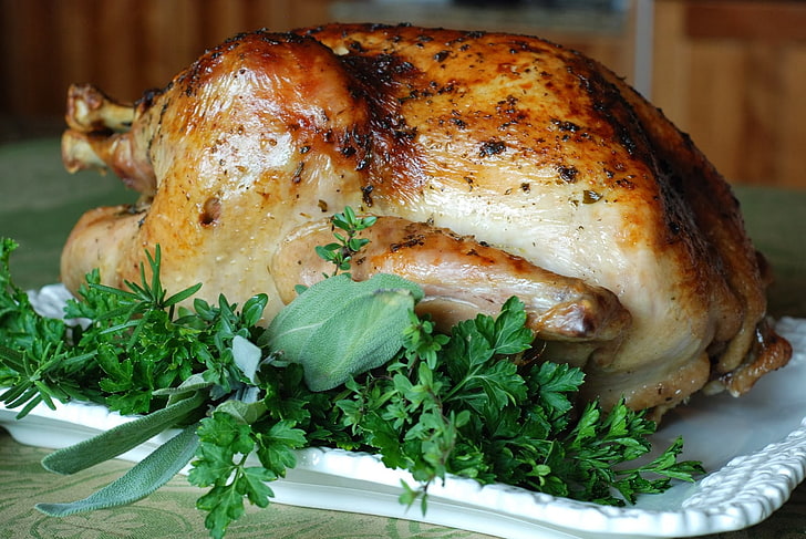 roasted chicken, turkey brine recipe, thanksgiving recipe, thanksgiving day, HD wallpaper
