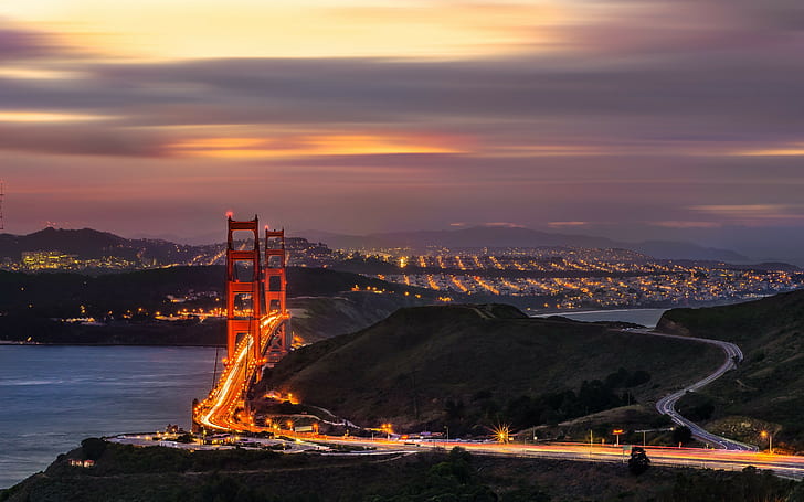 San Francisco, Golden Gate, San - Francisco, the Golden Gate Bridge