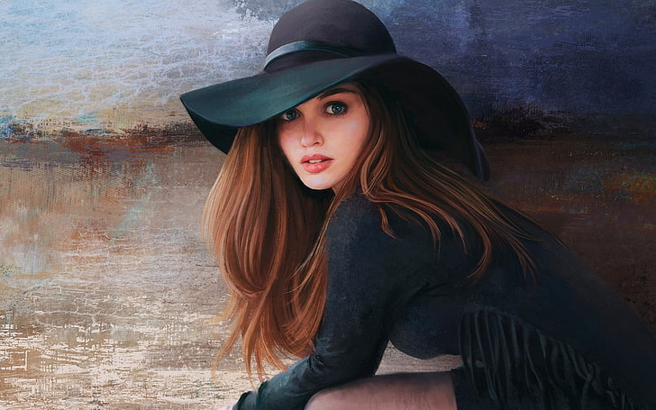 beautiful girl  1920x1200, hair, long hair, young adult, hairstyle