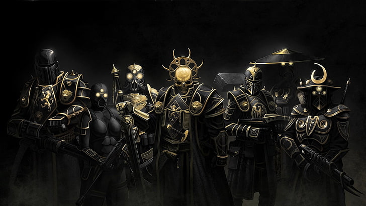 group of Samurai modern warrior wallpaper, E.Y.E: Divine Cybermancy, HD wallpaper
