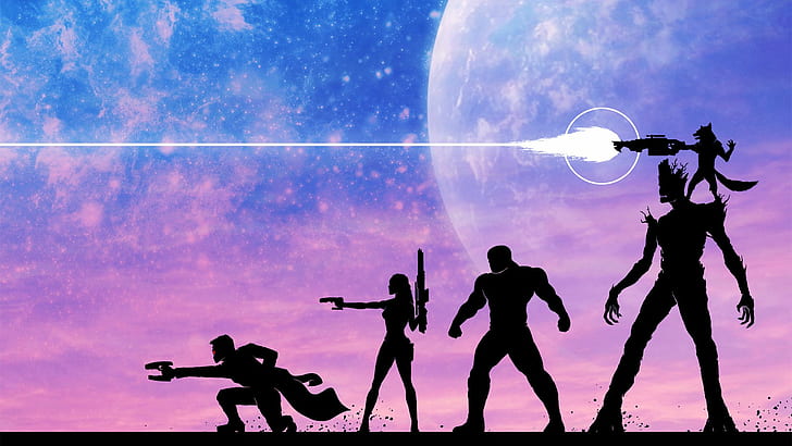 Marvel Comics, Marvel Cinematic Universe, Guardians of the Galaxy, HD wallpaper