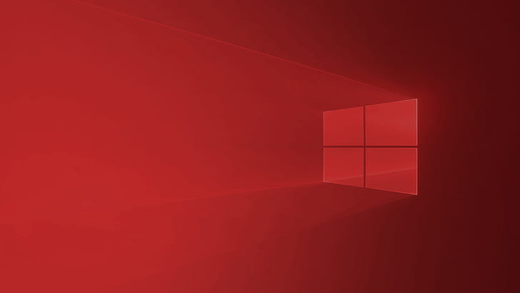 Windows 10, computer, Software, red, Windows 10 Anniversary HD wallpaper