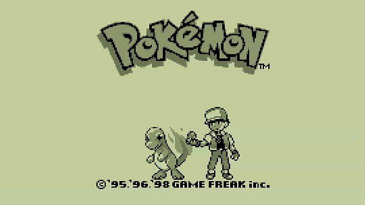 Pokémon, Ash Ketchum, pixel art, Charmander, Nintendo, GameBoy