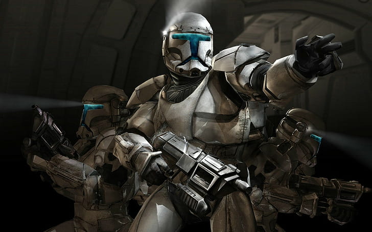 Hd Wallpaper Star Wars Clone Trooper Video Games Star