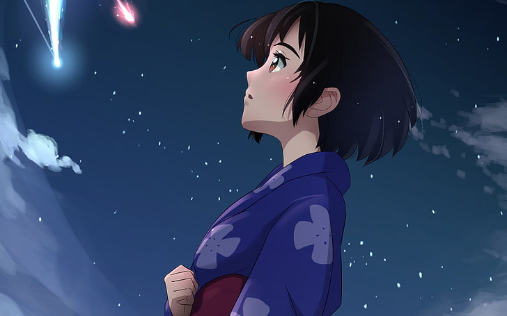 Anime, Your Name., Kimi No Na Wa., Mitsuha Miyamizu, HD wallpaper
