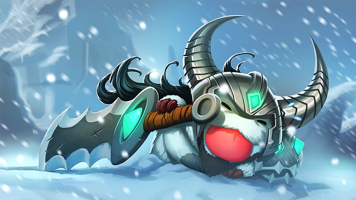 Video Game, League Of Legends, Poro, Tryndamere (League of Legends)