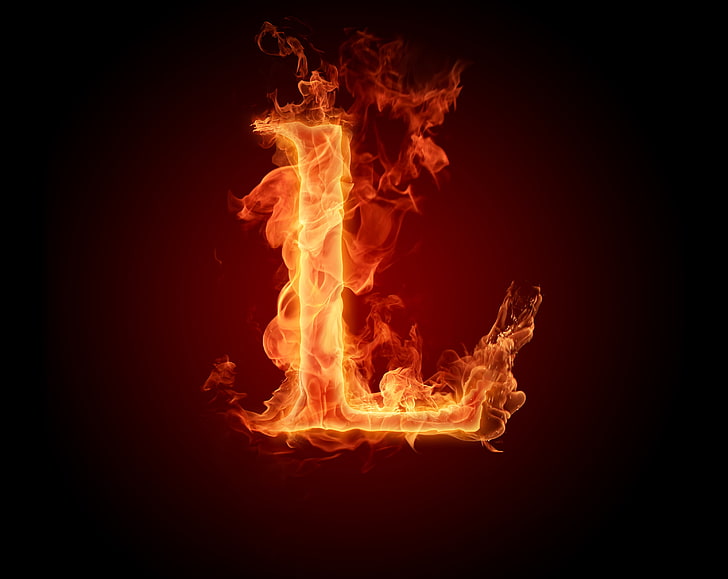 HD wallpaper: burning letter L, fire, flame, alphabet, Litera, fire -  Natural Phenomenon | Wallpaper Flare