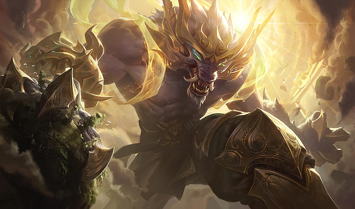 The game, Teeth, Fangs, Claws, League of legends, LoL, Riot Games, HD wallpaper