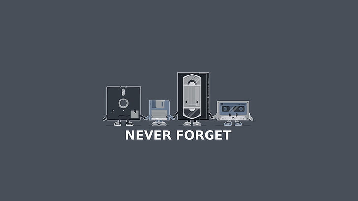 grey background with never forget text overlay, never forget text, HD wallpaper