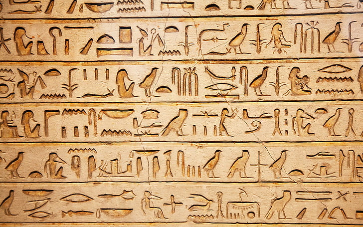 Africa, Ancient, architecture, egypt, Hieroglyphics, HD wallpaper