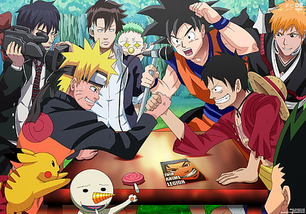 Anime, anime, anime collage, HD phone wallpaper