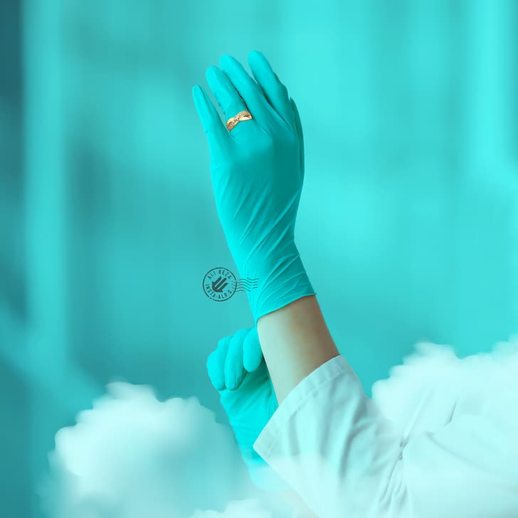 HD wallpaper: love, gloves, Doctor, Corona, blue, sky, couple, photography  | Wallpaper Flare
