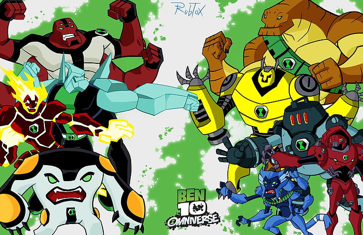 TV Show, Ben 10, Ben10, multi colored, sky, group of people