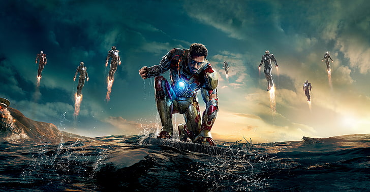 8K, Iron Man 3, 4K, sky, cloud - sky, nature, mountain, adventure, HD wallpaper