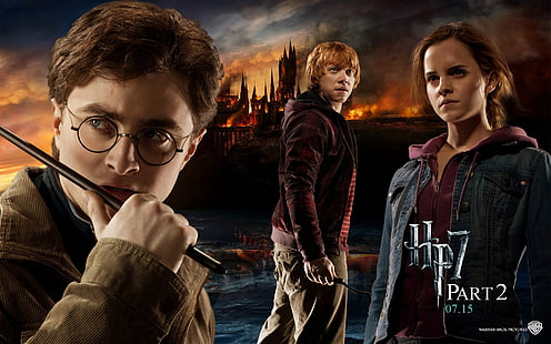 Harry Potter, Ron and Hermione Wallpapers - Top Free Harry Potter, Ron and  Hermione Backgrounds - WallpaperAccess