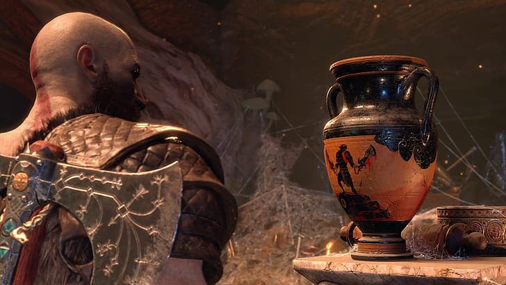 God of War, Kratos, video games, God of War (2018), HD wallpaper