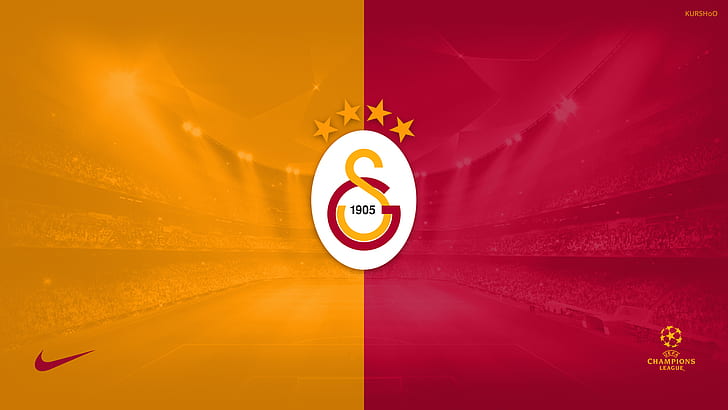 Galatasaray S.K., soccer, Champions League, HD wallpaper