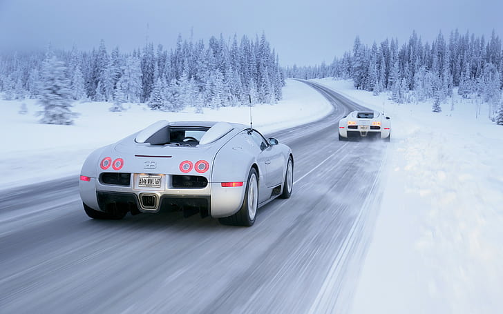 sports car, Bugatti Veyron, HD wallpaper