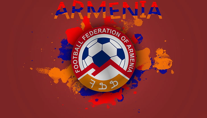 Football Federation Of Armenia, Football Federation or Armenia logo, HD wallpaper